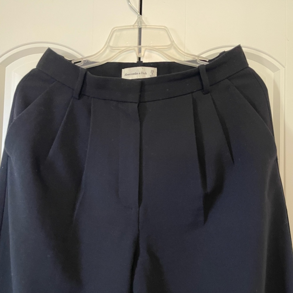 Abercrombie & Fitch Black Trousers size 8L - Picture 4 of 6